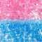 MINGZE 100 pezzi Acrilico Plastica Carina Blu e Rosa Piccolo Bambino Succhietti Ciuccio per Decorazioni Baby Shower, Scatter da tavolo, Party Favors, Giochi e attività