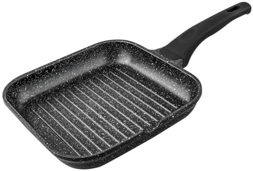 SUPREME Alfa Dyser Asadora Alum,Fund,Piedra Fija Rayada 28 cms