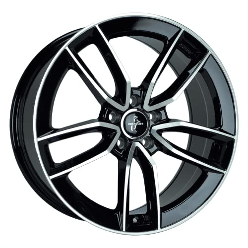 Keskin KT21 8.5JX20 5/112 ET42 66.6 BLACK FRONT POLISH Alufelge