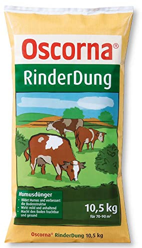 Oscorna RinderDung 10,5 kg pelletiert Universaldünger Gemüsedünger Blumendünger