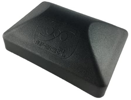 auf-mass24 Pfostenkappe für Pfosten 60x40mm Zaunpfosten RAL9005 Schwarz (8)