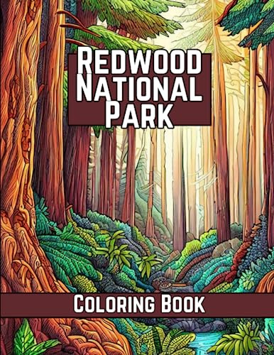 Redwood National Park: Coloring Book (National Parks Coloring Books)