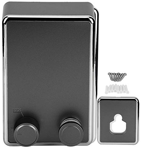 Tendedero Retráctil de Pared, Acero Inoxidable, Negro, Extensible hasta 4,2 Metros, para Interior y Exterior
