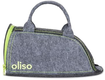 oliso Carry Bag M3Pro and M2Pro mini irons - Fits most mini travel size irons, ideal for travel or storage - Pistachio
