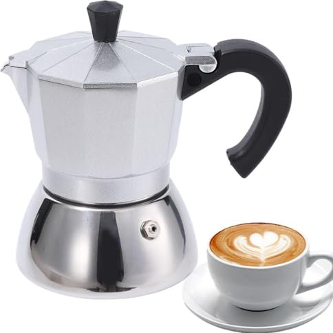 Percolatore da caffè sul fornello - caffettiera sul fornello, macchina da caffè a goccia in acciaio inossidabile | Macchina da caffè espresso e caffè classica sul fornello, piccola caffettiera da uomo