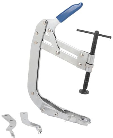 KIMISS Compressore per Molle di Valvole di Grandi Dimensioni per Motori Automobilistici, Strumento Universale per la Rimozione di Molle di Valvole in Metallo Ad Alta Resistenza