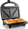YASHE Sandwich Maker, Non-Stick Sandwich Toaster, 2 Slice Sandwich Press, 750W Quick Heat-Up, Automatic Temperature Control & Cool-Touch Handle, Compact Toastie Maker, Black