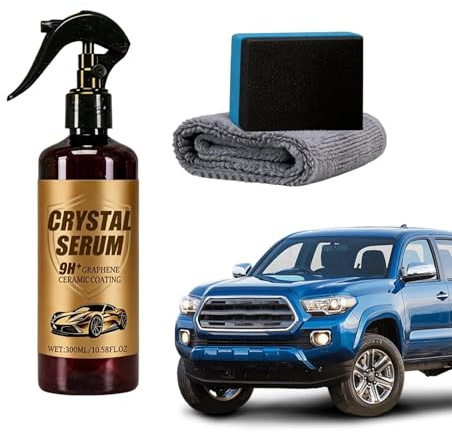 Auto Keramikversiegelung 300ml Langanhaltende Schutzschicht | Fahrzeug Glanz Versiegelungsspray Geeignet für Auto, SUV, Außen, Karosserie, Fenster, Windschutzscheibe, Lack, Felgen sowie