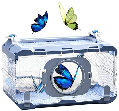 Veasbuu Schmetterling, mit Beobachtungslupe, Spielzeug für Wissenschaft, Forschungswerkzeuge für Kinder, für , Mädchen, Innen- und Außenbereich, Kindergarten, Zuhause, Schule, Hof, Wandern