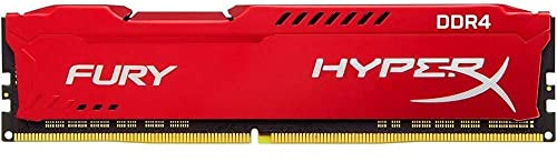 HyperX - HX424C15FR2/8 - FURY DDR4 8Go, 2400MHz CL15 DIMM XMP - Rouge