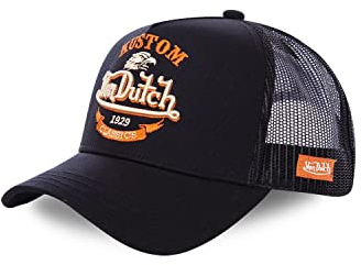 Von Dutch Trucker Cap CAS1 EAG/BLK Black Schwarz, Size:OneSize