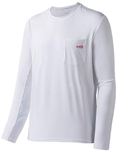 Bassdash Herren UPF 50+ Performance Langarm T-Shirt UV-Sonnenschutz Angeln Wandern Sport Shirts