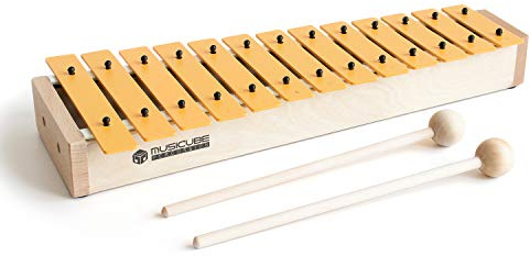 MUSICUBE 13 Keys Xylophone for Kids Wooden Xylophone Musical Instrument with Mallets Glockenspiel Instrument Educational Sensory Musical Toys Christmas Gift Choice for Boys Girls Aged 3+