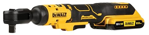 DEWALT 18V XR 1/2IN Open Head Ratchet 1 X 2AH