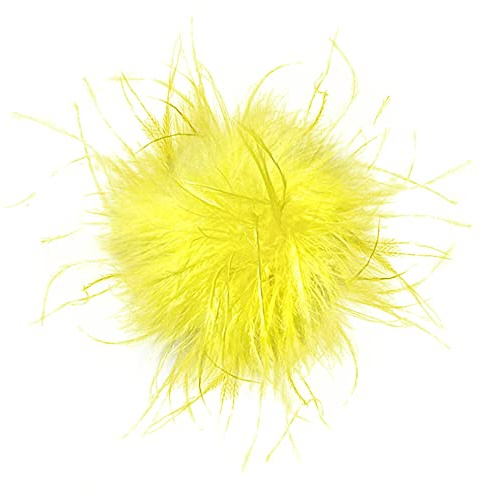 Frauen Mädchen Feder Brosche,Asudaro Vintage Natürliche Flauschige Straußenfeder Brosche Schmuck Fascinators Braut Dekor Damen Blumen Broschen Pins Brosche Anstecknadel für Festival Hochzeit