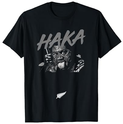 Neuseeland Rugby Fan T-Shirt, Haka Tee T-Shirt