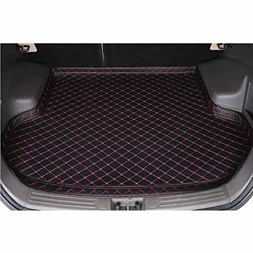 Alfombrilla de Cuero para Maletero de Coche para Fiat Freemont (5seats) 2012-2023, Impermeable Tronco Bandeja Protectora Funda Maletero Alfombra Antideslizante,Auto Interior Accesorios