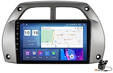Android 14 Radio estéreo para Coche para RAV4 2001-2006 Navegación GPS 9In Pantalla táctil Reproductor Multimedia Receptor de Video Soporte WiFi 4G DSP Carplay,M700s