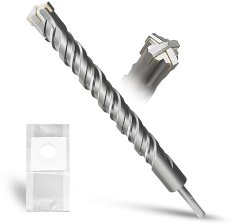 METOTY SDS Plus Bohrer 30mm×310mm，Steinbohrer,Hammerbohrer,Betonbohrer,Für Stein,Beton,Naturstein,Ziegelmauer