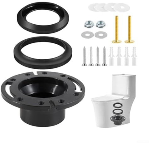 RV WC Dichtung Kit, Flansch Spüldichtung Ersatzteil für 300/310/320 385345892, RV Camper Anhänger WC Dichtung Ersatz