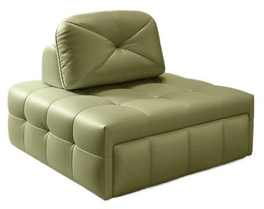 Modern Multifunktionell hopfällbar soffstol, bäddsoffa, utdragbar säng, modern kärleksstol for vardagsrum, sovrum Sovfåtölj