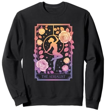Aerialist Tarotkarte Aerial Hoop Sweatshirt