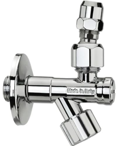 Albertone RUBINETTO SOTTOLAVABO A VITONE CON FILTRO A SNODO - 1/2 X 3/8