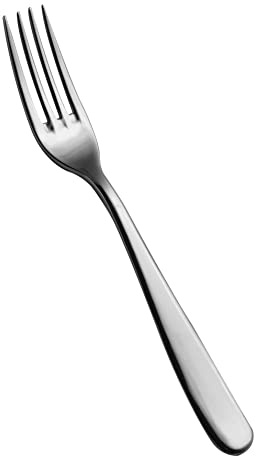 Salvinelli Grand Hotel Set Forchette Frutta Acciaio Inox 18/10, Forchetta da Frutta 12 Pezzi, Spessore 4,0 mm, Made in Italy, Finitura Lucida