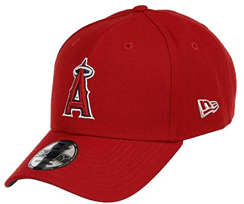 New Era Anaheim Angels MLB The League röd 9Forty justerbar keps
