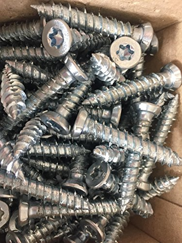 Fensterrahmenschrauben Rahmenschrauben Fensterbauschrauben Senkkopf 10 Stck (40 mm)