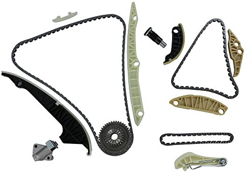 BESTPRICE Steuerkettensatz Kompatibel mit A udi A3, A4, A5, Q3, Q5, TT; SEAT ALHAMBRA, ALTEA, EXEO, LEON, TOLEDO; SKODA OCTAVIA, SUPERB, YETI; VW BEETLE, GOLF, JETTA, PASSAT, SCIROCCO, SHARAN, TIGUAN