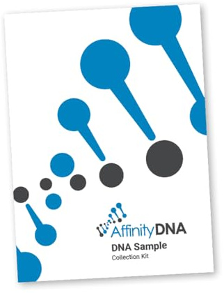 Kit AffinityDNA per test DNA di maternità - Test genetico coi tamponi accurato al 99,99% | Kit test DNA 21 Loci per madre e 1 bambino | Esito in 4 gg lavorativi | Un kit senza costi aggiuntivi