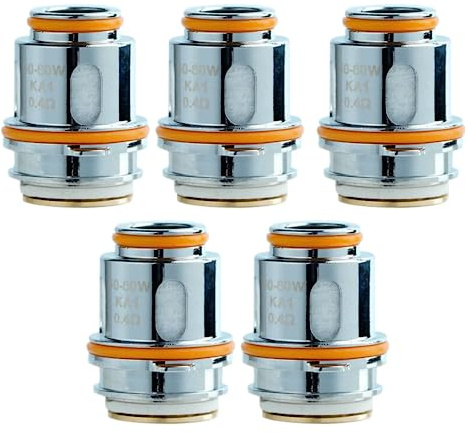 GeekVape KA1 Mesh Z1 Coils (0,4 Ohm), DL Mesh Verdampferköpfe für e-Zigarette, 5 Stück
