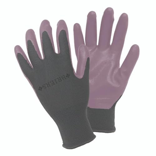 Briers 4520002 Seed and Weed Gloves Aubergine Size 7 Small