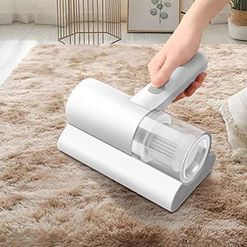 Murezima Handheld Vacuums, Cordless Mite Remover Cleaning Machine with UV Lamp, Mites Dust Cleaner, Household Vacuum Dust Cleaner for Bed, Sofa, Carpet Cleaning