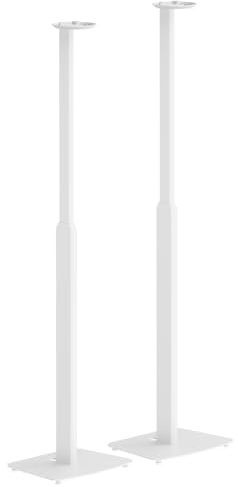 My Wall SonosEra100 Höhenverstellbare Lautsprecherständer - HS43WL, 2er Set, Sonos Ständer Höhenverstellbar, Perfekte Klangausrichtung, Entkoppelung, Sonos Standfuß