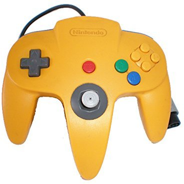 Manette jaune Nintendo 64