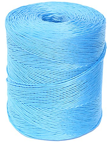 Flandria P350 Schnur Landwirtschaftlichen 350/400 aus Polypropylen Ø 3,2 mm mit Aushöhlung Innen, blau