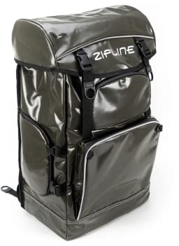 Zipline World Cup Skischuhtasche Rucksack - Flugreisen - Skizubehör Aufbewahrung (Grün)