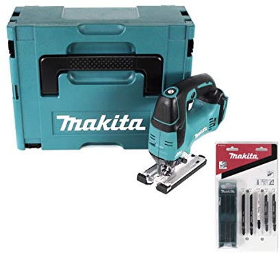 Makita DJV 182 ZJ Akku Pendelhubstichsäge 18V Brushless Solo + 14x Sägeblatt + Makpac - ohne Akku, ohne Ladegerät