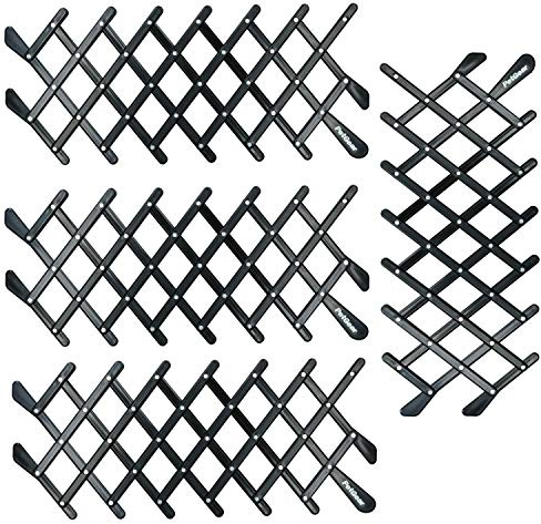 AB Tools 4pk Pet Dog Travel Plastic Easy Fit Window Vent Guard Universal Vent Mesh