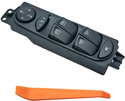 ZEALfix Power Master Window Switch für Viano Vito W639 Switch Fensterheberschalter A6395451313 6395451313S