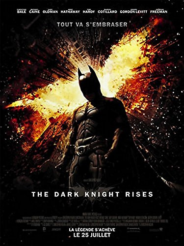 Batman The Dark Knight Rises Filmplakat, Original, 160 x 120 cm, gefaltet