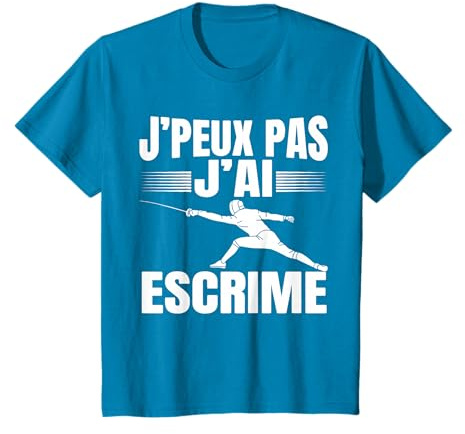 Je Peux Pas J'Ai Escrime Passe-Temps Cadeau Escrimeur T-Shirt