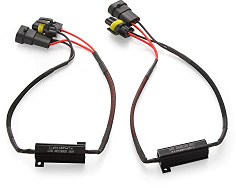 AWEHIRU Dromedary 2 Stk. HB4 9006 CanBus Plug&Play Lastwiderstand Nebelscheinwerfer Widerstand für LED SMD Lampen ohne Fehlermeldung