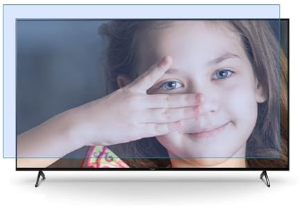 JHZDX TV Screen Protector - Anti-Glare Anti-Scratch for 32-75 Inch Monitor, Anti Blue Light Protector Film for LCD, LED, 4K OLED & QLED HDTV Displays,70 1538 * 869