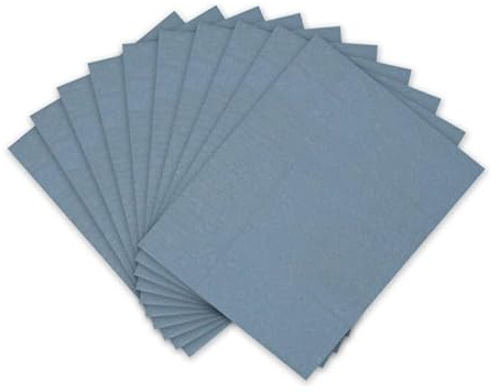 MACHSWON Nass Trocken Wasserdicht Sandpapier Sortiment 9-Zoll X 11-Zoll Schleifpapier Blätter für Holz Möbel Metall Automotive Polieren verwenden 8000 Körnung 10Stk