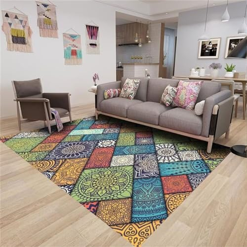 RUGMRZ Deko Babyzimmer Klassische Dekoration Teppich Angebote Mehrfarbig babyteppich fußbodenheizung Teppich deko babyzimmer küche teppichvorleger170x240CM