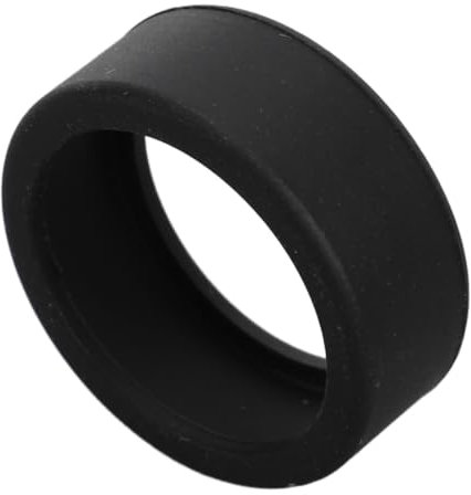 Copertura per Anello in Silicone, Protezione Elastica Morbida e Intelligente per Protezione AntiGraffio per Palestra (Black)