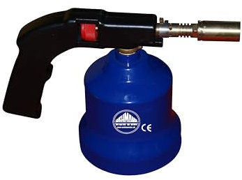Bunsenbrenner m. Kartusche Metall Lötlampe